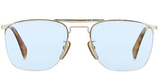 David Beckham DB 1001/S men Gold Geometric Sunglasses