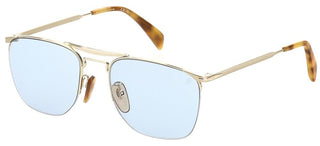David Beckham DB 1001/S men Gold Geometric Sunglasses