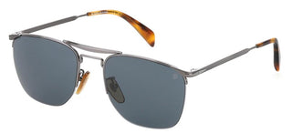 David Beckham DB 1001/S men Ruthenium Geometric Sunglasses