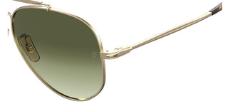 David Beckham DB 1004/S men Gold Pilot Sunglasses