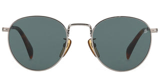 David Beckham DB 1005/S men Ruthenium Round Sunglasses