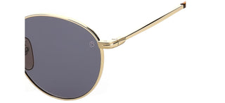 David Beckham DB 1005/S men Gold Round Sunglasses