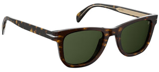 David Beckham DB 1006/S men Havana Squared Sunglasses