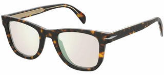 David Beckham DB 1006/S men Havana Squared Sunglasses