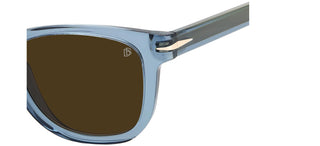 David Beckham DB 1006/S men Blue Squared Sunglasses