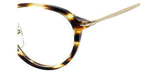 David Beckham DB 1014 men Havana Round Eyeglasses