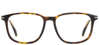 David Beckham Db 1017 Men Havana Squared Eyeglasses