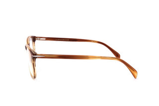 David Beckham DB 1017 men Brown Squared Eyeglasses
