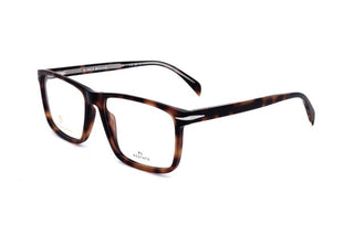 David Beckham DB 1020 men Havana Geometric Eyeglasses