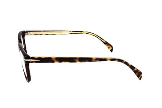 David Beckham DB 1022 men Havana Geometric Eyeglasses