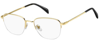 David Beckham DB 1028/G men Gold Geometric Eyeglasses