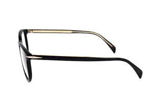 David Beckham Db 1029/f Men Black Geometric Eyeglasses