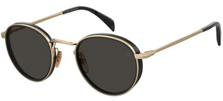 David Beckham DB 1033/S men Black Round Sunglasses