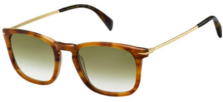 David Beckham DB 1034/S men Brown Geometric Sunglasses