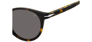 David Beckham DB 1036/S men Havana Round Sunglasses