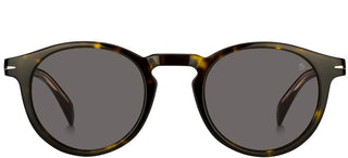 David Beckham DB 1036/S men Havana Round Sunglasses