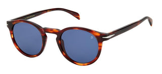 David Beckham DB 1036/S men Red Round Sunglasses