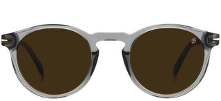 David Beckham DB 1036/S men Grey Round Sunglasses