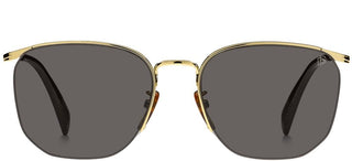 David Beckham DB 1038/F/S men Gold Geometric Sunglasses