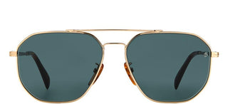 David Beckham DB 1041/S men Gold Pilot Sunglasses