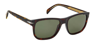 David Beckham DB 1045/S men Havana Squared Sunglasses