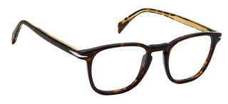 David Beckham DB 1050 men Havana Geometric Eyeglasses