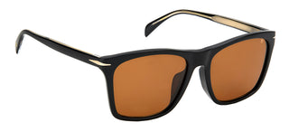 David Beckham DB 1054/F/S men Black Squared Sunglasses