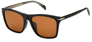 David Beckham DB 1054/F/S men Black Squared Sunglasses