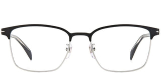 David Beckham DB 1059/F men Black Geometric Eyeglasses