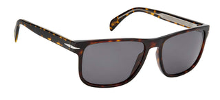 David Beckham DB 1060/S men Havana Squared Sunglasses