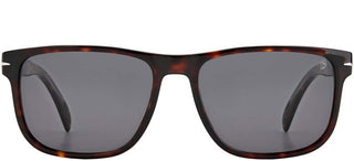 David Beckham DB 1060/S men Havana Squared Sunglasses