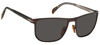 David Beckham DB 1061/S men Brown Geometric Sunglasses