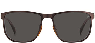 David Beckham DB 1061/S men Brown Geometric Sunglasses