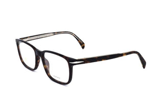 David Beckham DB 1063 men Havana Squared Eyeglasses