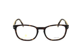 David Beckham DB 1064 men Havana Squared Eyeglasses