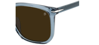 David Beckham DB 1071/F/S men Blue Geometric Sunglasses