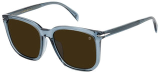 David Beckham DB 1071/F/S men Blue Geometric Sunglasses