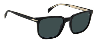 David Beckham DB 1076/S men Black Squared Sunglasses