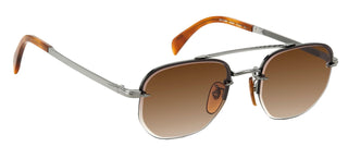 David Beckham DB 1078/S men Grey Geometric Sunglasses