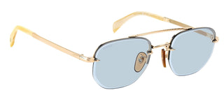 David Beckham DB 1078/S men Gold Geometric Sunglasses
