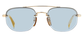David Beckham DB 1078/S men Gold Geometric Sunglasses