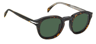 David Beckham DB 1080/CS men Havana Round Sunglasses