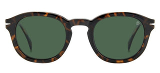 David Beckham DB 1080/CS men Havana Round Sunglasses