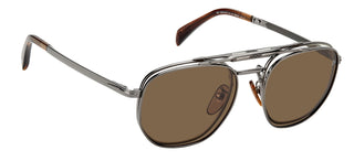 David Beckham DB 1082/G/CS men Grey Geometric Sunglasses