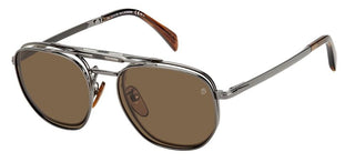 David Beckham DB 1082/G/CS men Grey Geometric Sunglasses