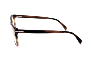 David Beckham Db 1083 Men Brown Geometric Eyeglasses