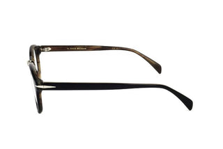 David Beckham Db 1086 Men Black Round Eyeglasses