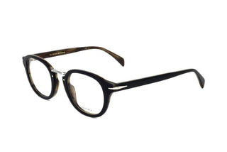 David Beckham Db 1086 Men Black Round Eyeglasses