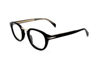 David Beckham Db 1086 Men Black Round Eyeglasses