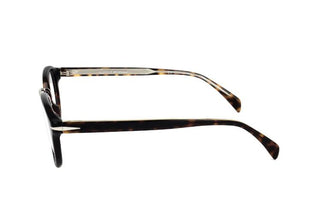David Beckham Db 1086 Men Havana Round Eyeglasses